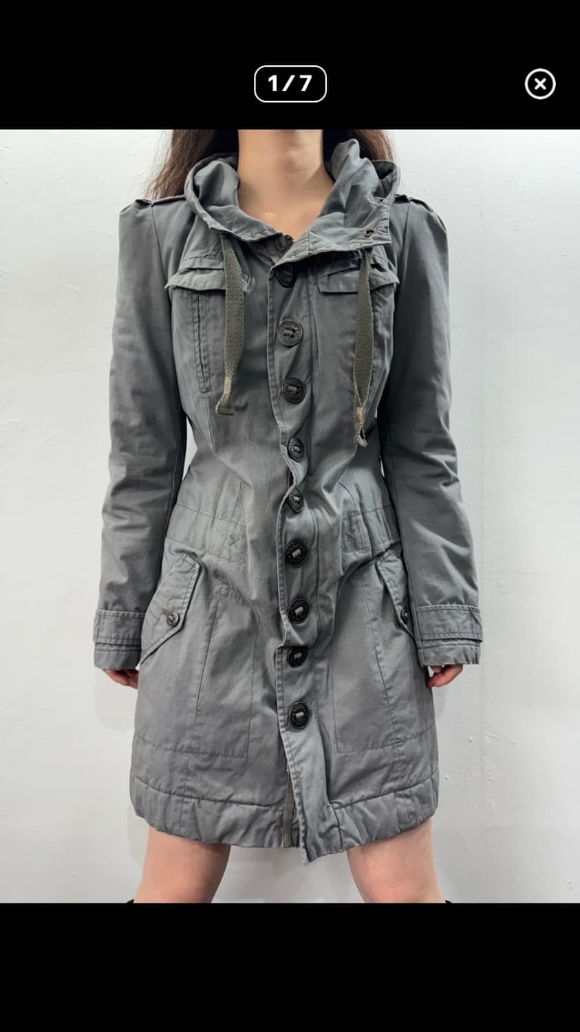 디젤 트렌치 자켓 상품이미지1