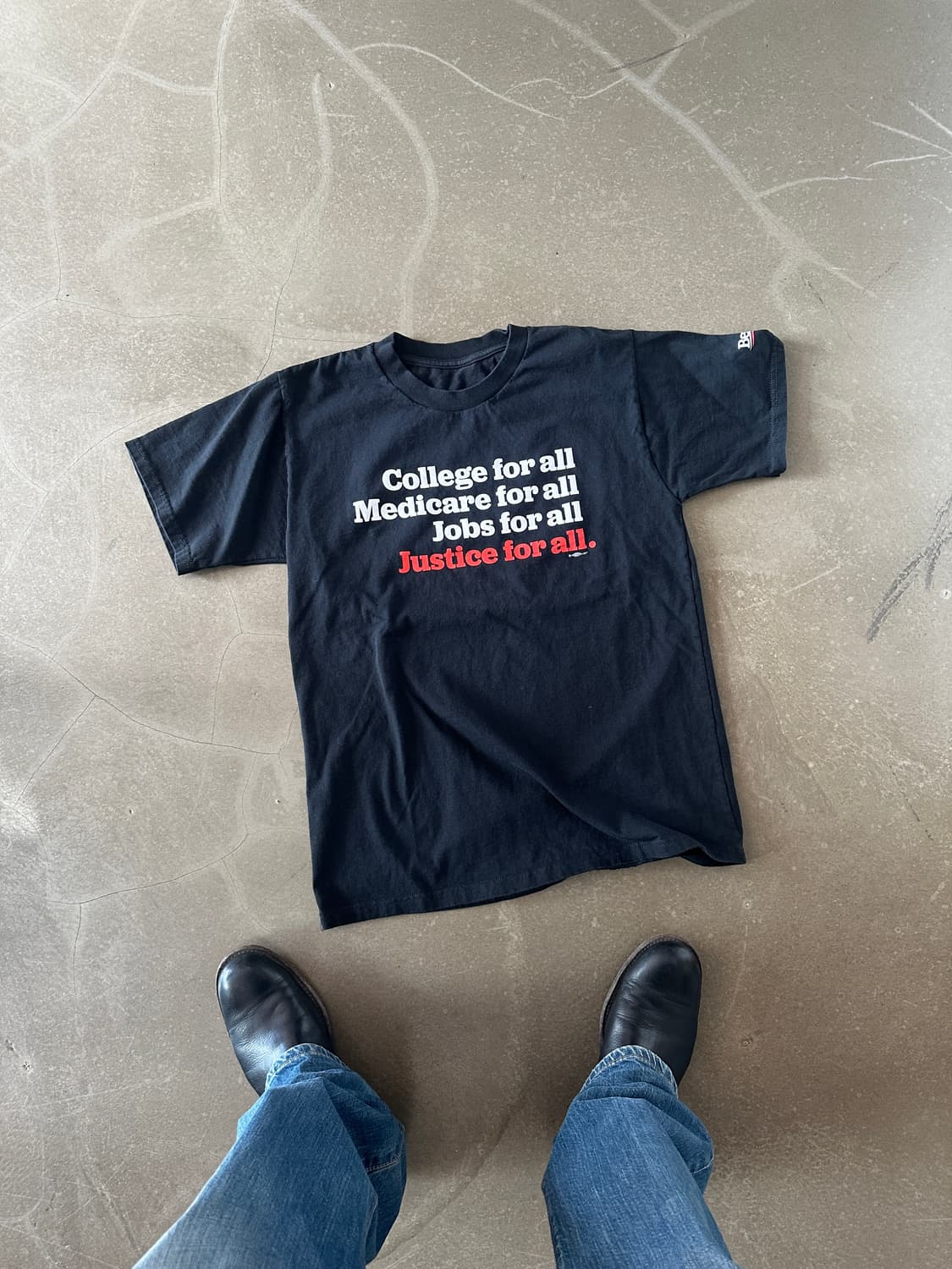 Bernie Sanders 캠페인 프린팅 티셔츠 상품이미지4