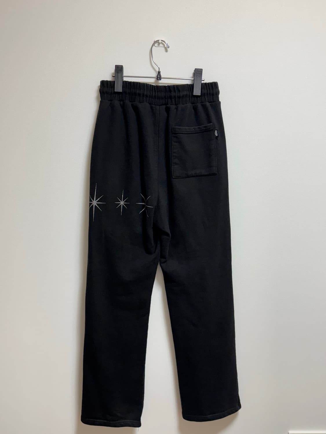 러브이즈트루 MZ STAR GLITTER PANTS(BLACK) 바지 상품이미지2
