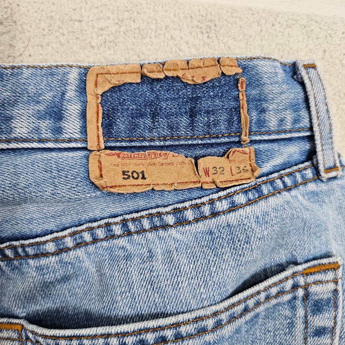 90s 리바이스 501 데님 32 36 상품이미지6
