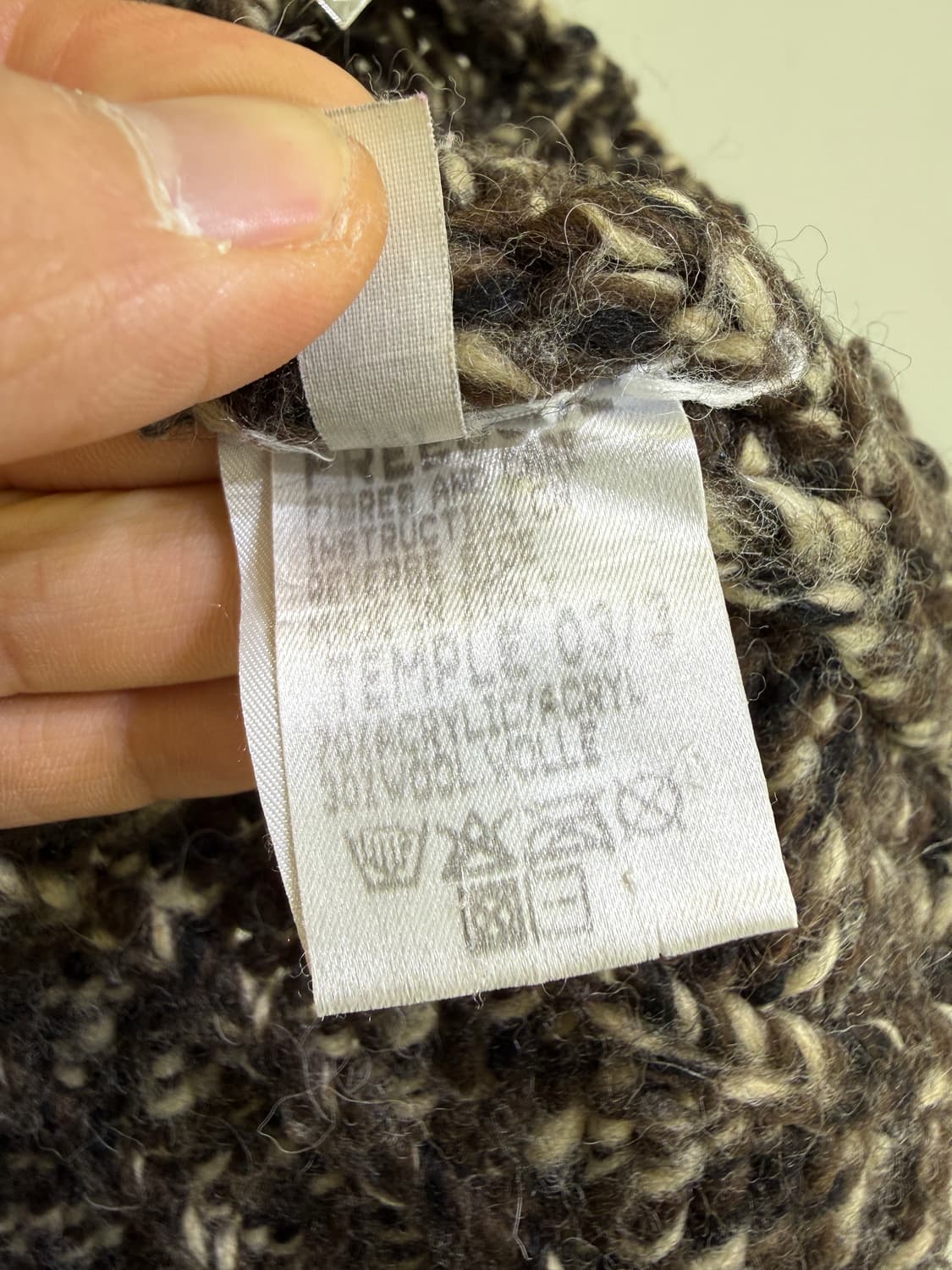 FREE SOUL (Made in Italy) 니트 집업 상품이미지7