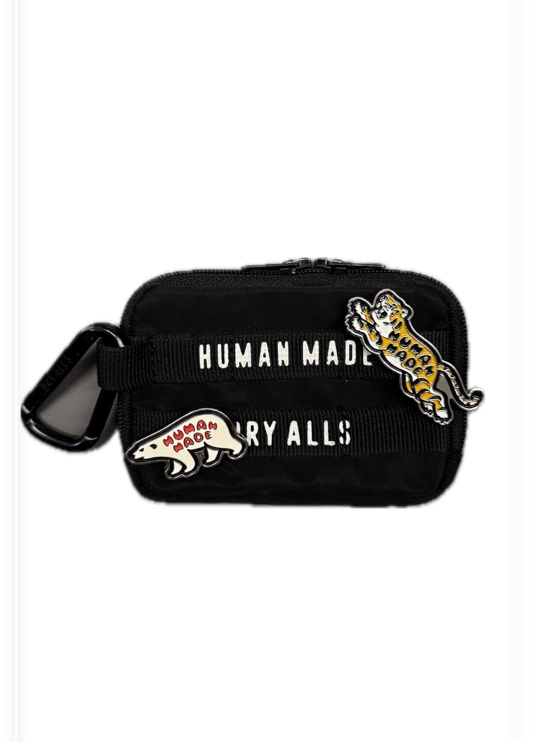 휴먼메이드 밀리터리 카드 케이스 블랙 / 휴먼메이드 애니멀 핀 상품이미지1