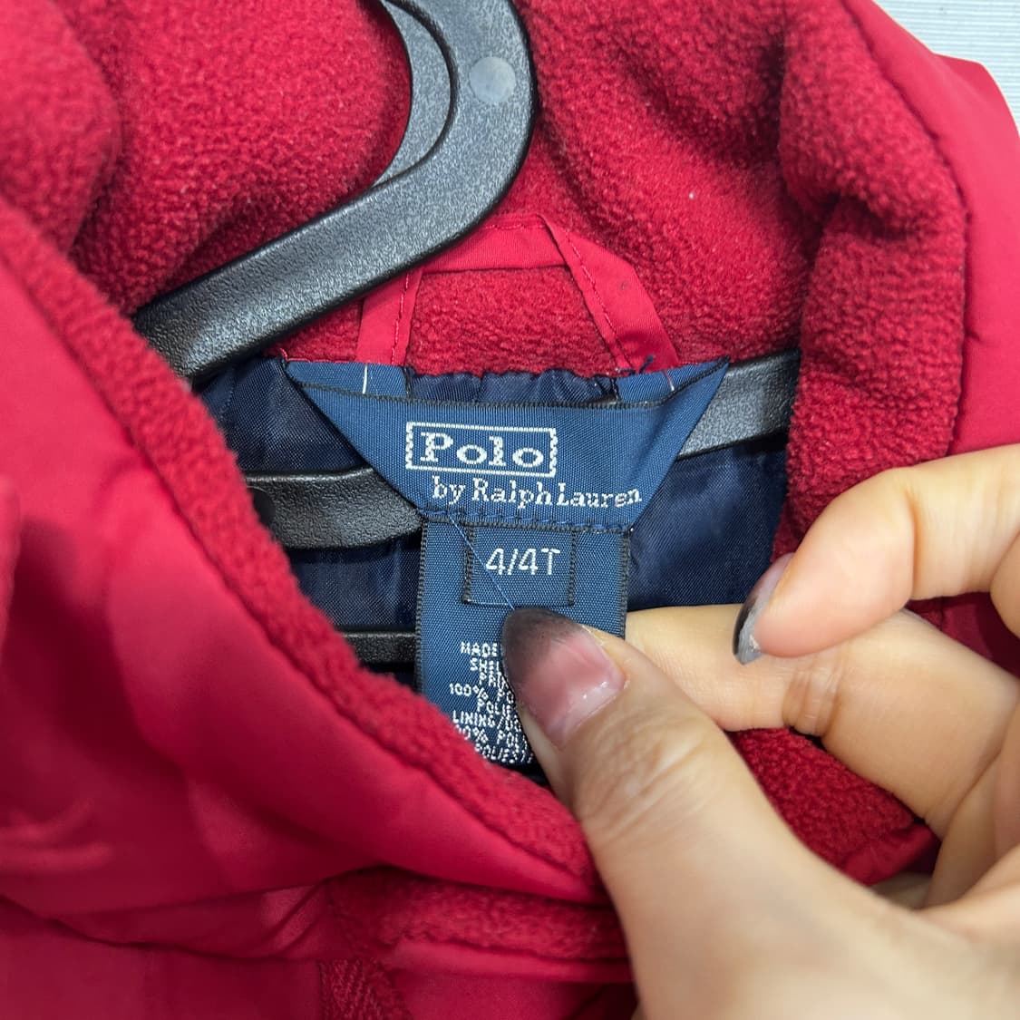 폴로 랄프로렌 키즈 패딩 4T  상품이미지2