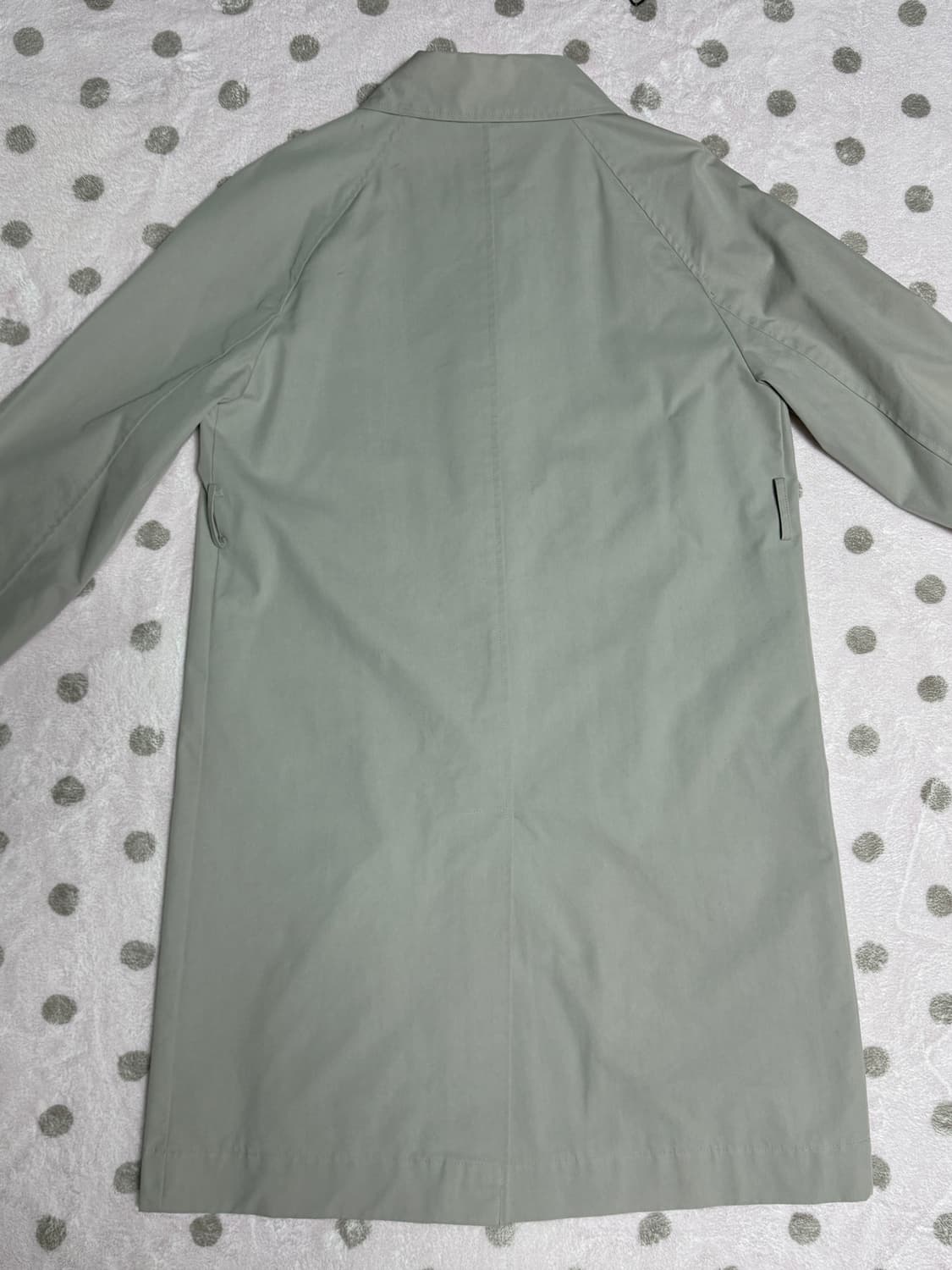 D.AMBER 디엠버 민트 트렌치코트 상품이미지3