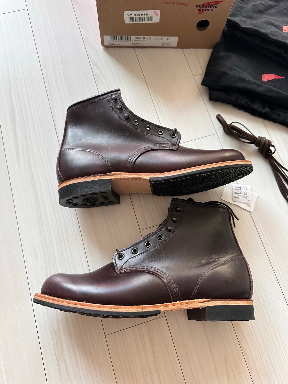 레드윙 9419 벡맨 블랙체리 275mm 상품이미지3