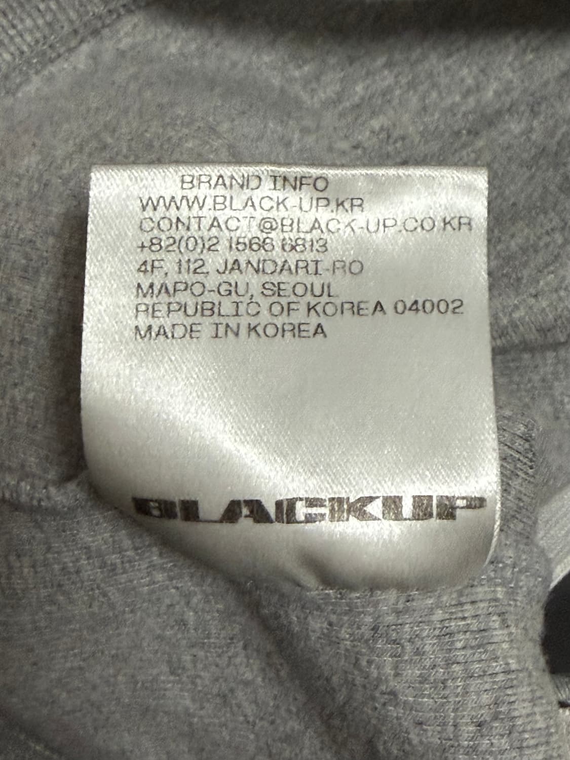 블랙업 이지 베이직 골지 나시(캡내장) M 상품이미지3