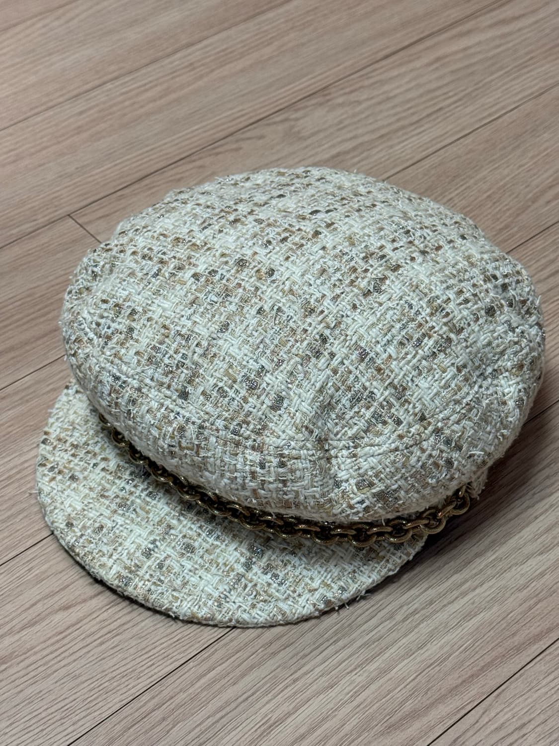 (샤넬공방) 메종미쉘 트위드 뉴스보이캡 M 상품이미지1