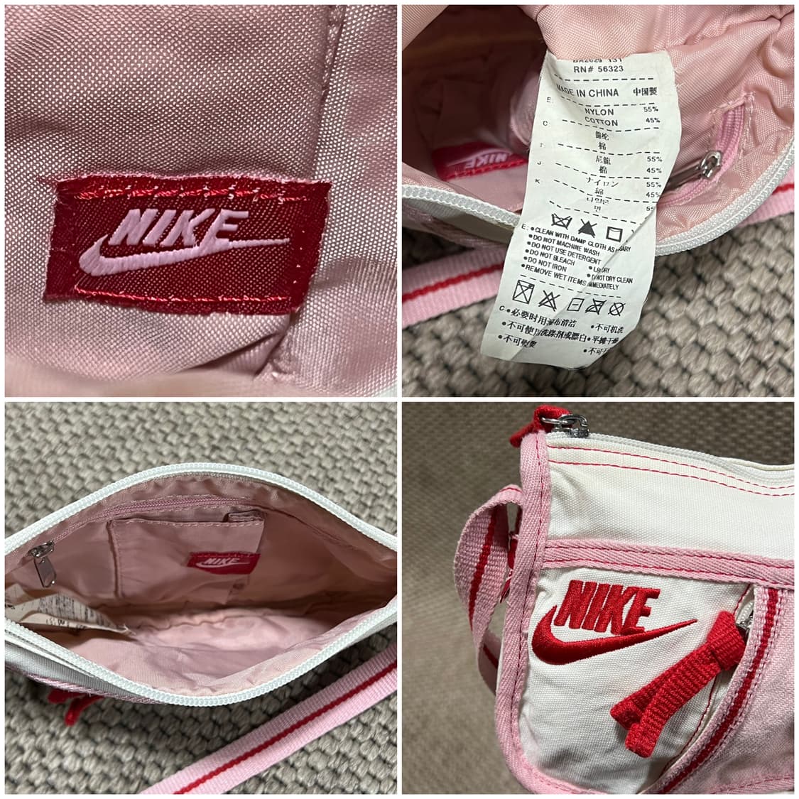 나이키 빈티지 딸기우유 숄더백 상품이미지3