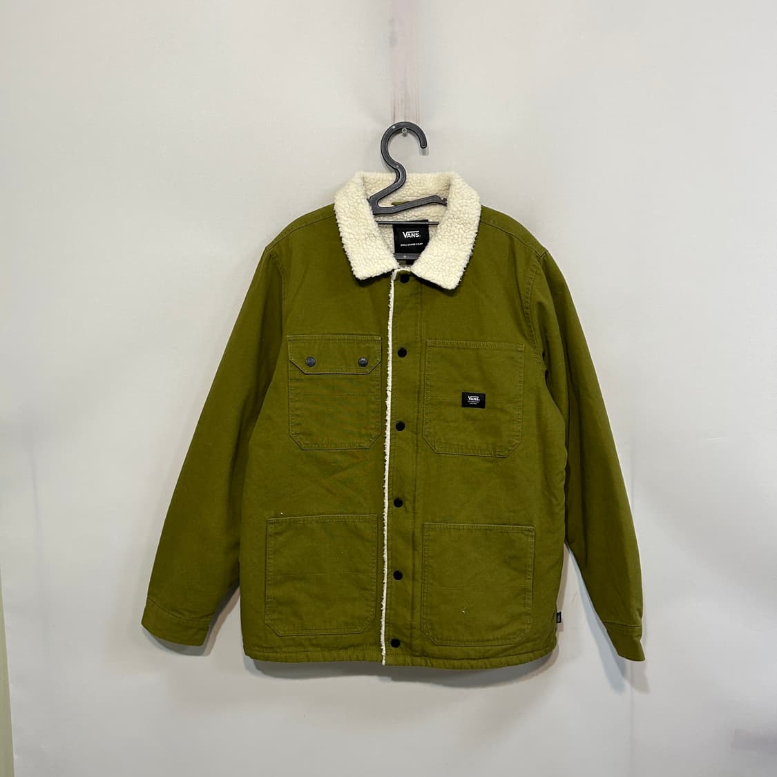 반스 남성 드릴 초어 코트 셰르파 자켓 M 상품이미지1