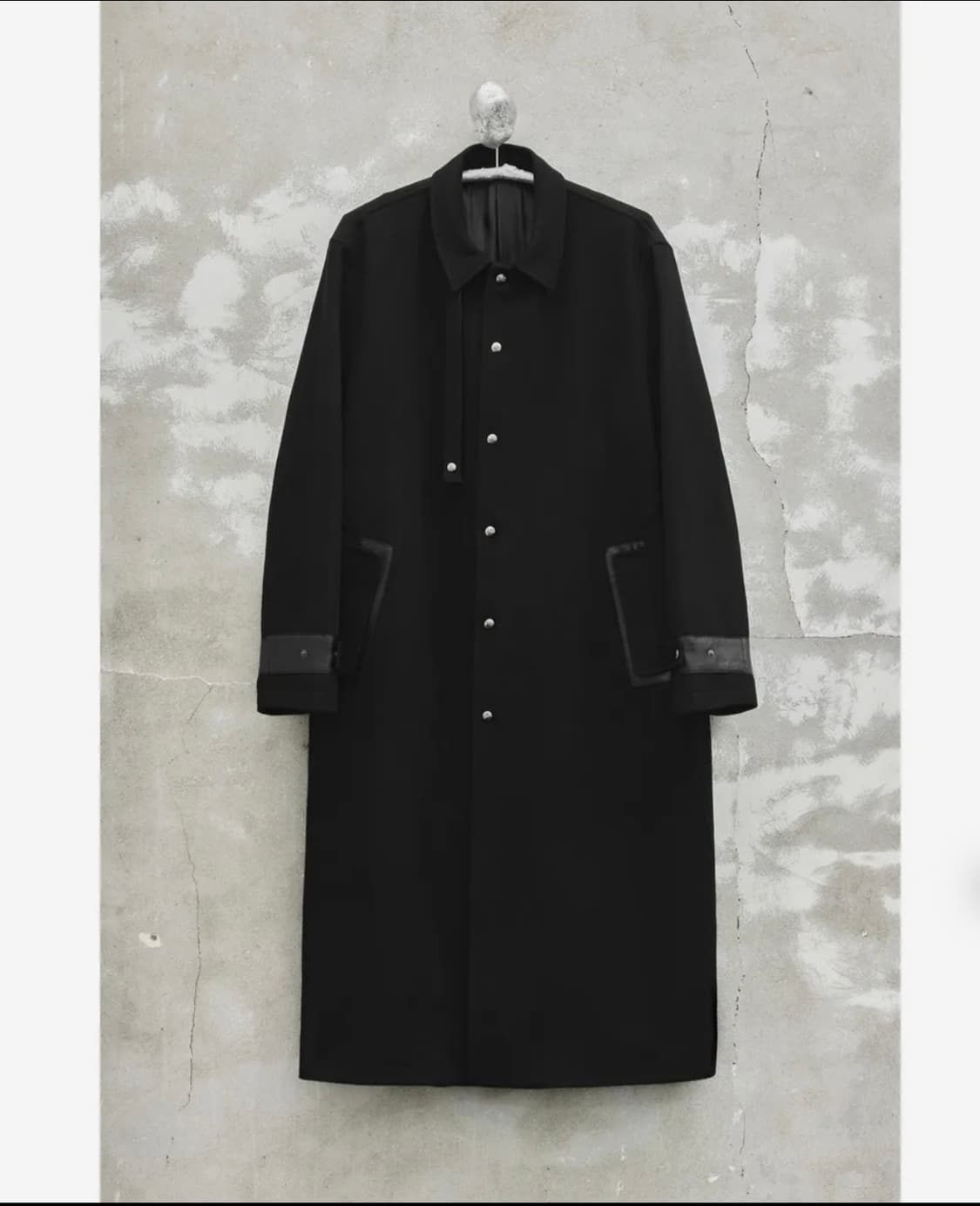 Youth - Snap Single Coat - Black M 상품이미지4