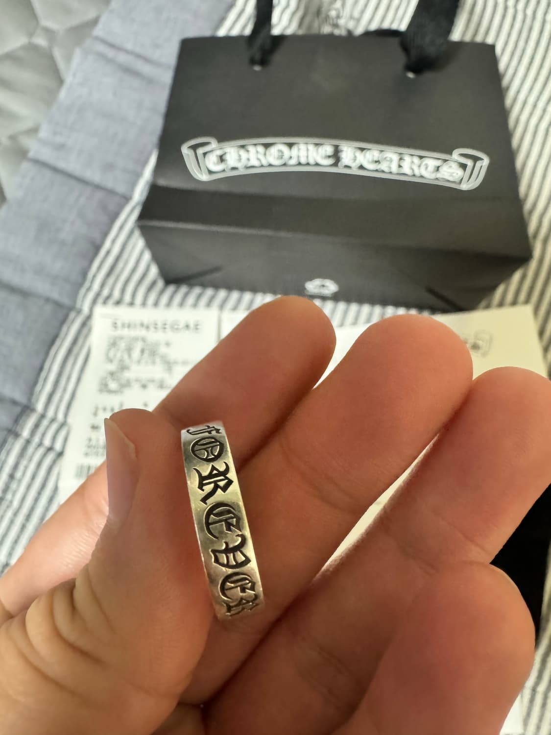 크롬하츠 포에버링 us8.5 상품이미지5