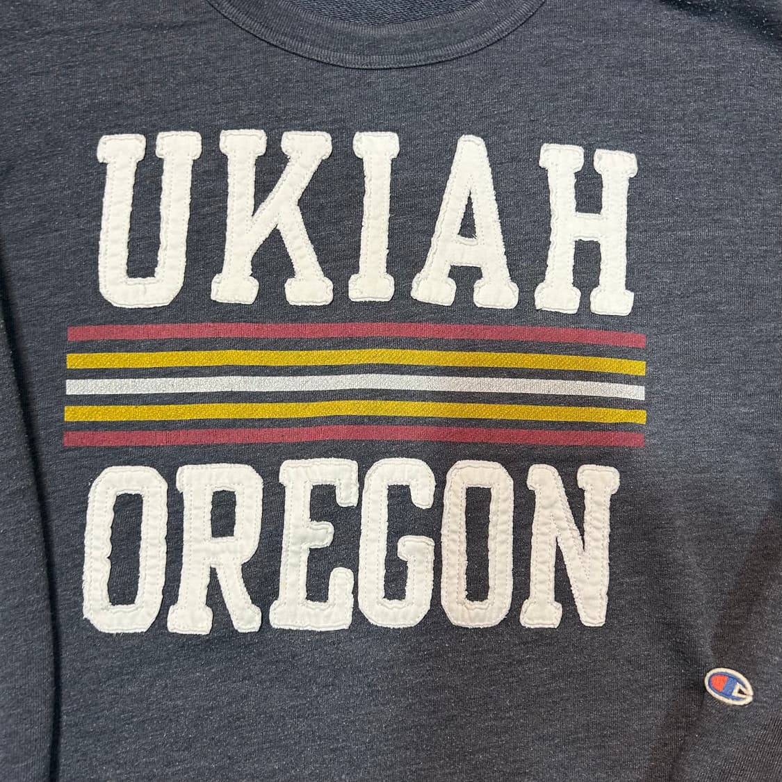 [L] 70s 챔피온 ukiah oregon 스웻셔츠 상품이미지3