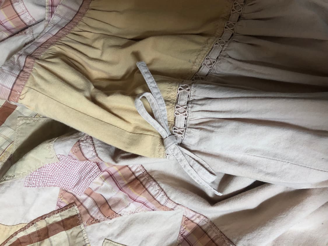 Pao·de·lo 패치워크 스커트(M) 상품이미지6