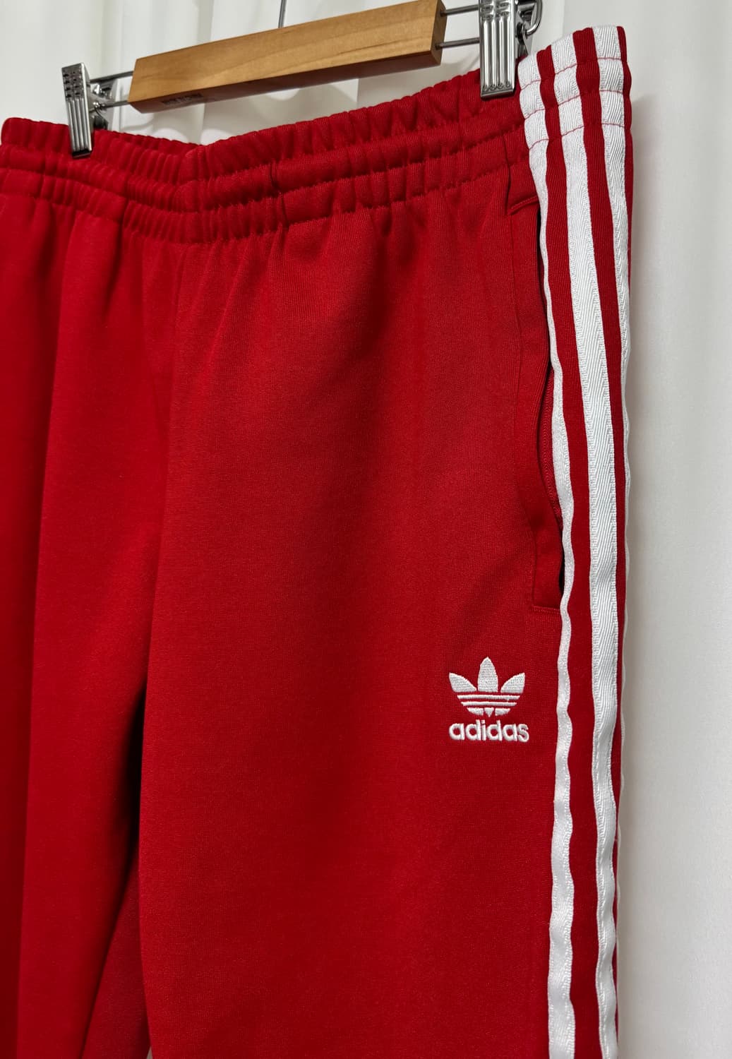 아디다스 3-stripes 트랙팬츠 레드 상품이미지7