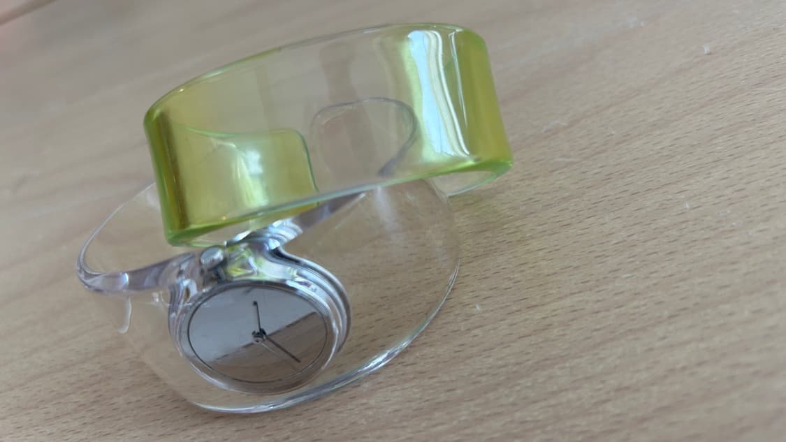 Issey Miyake clear bangle watch 상품이미지4
