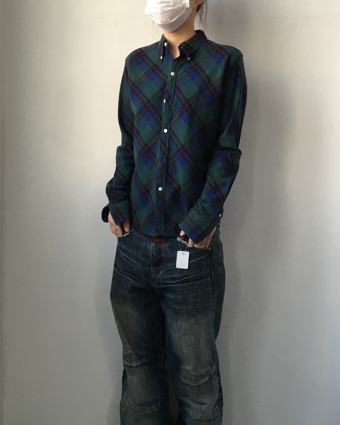 Polo check pattern shirt 상품이미지5