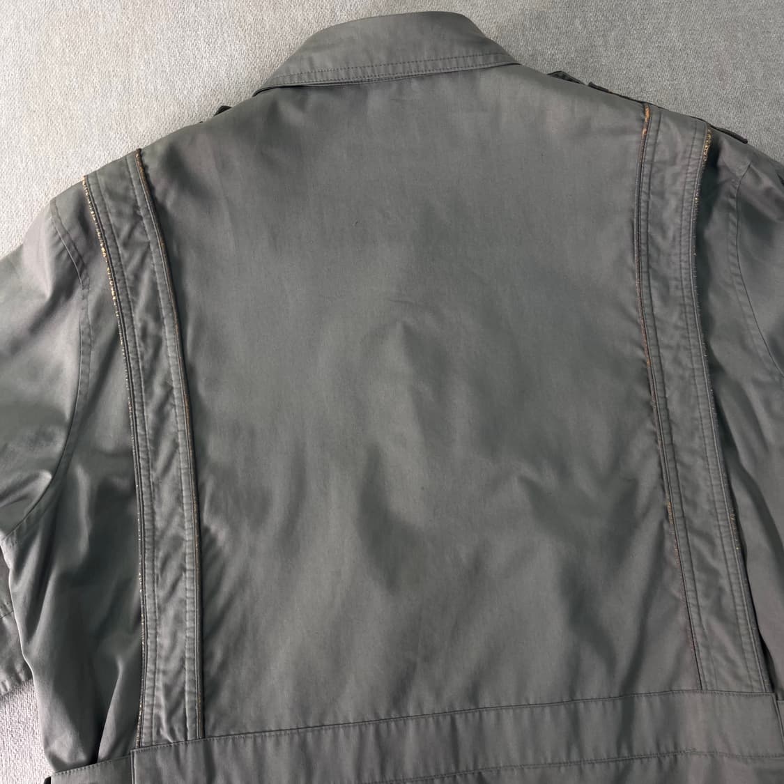 100 입생로랑 90s 가죽 헌팅 자켓 상품이미지8