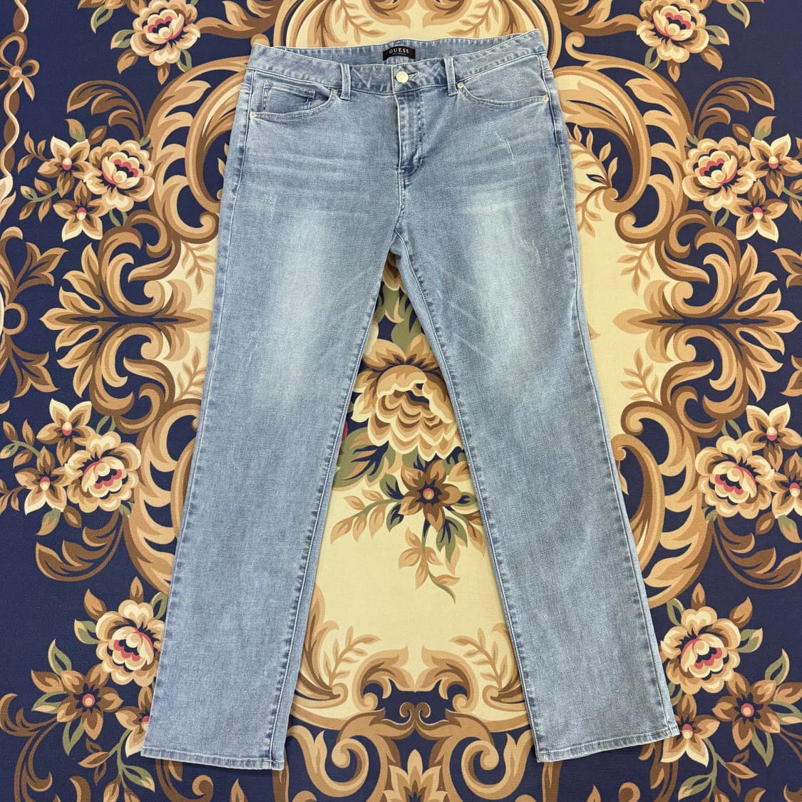 (36)게스Guess 연청 데님팬츠 상품이미지3