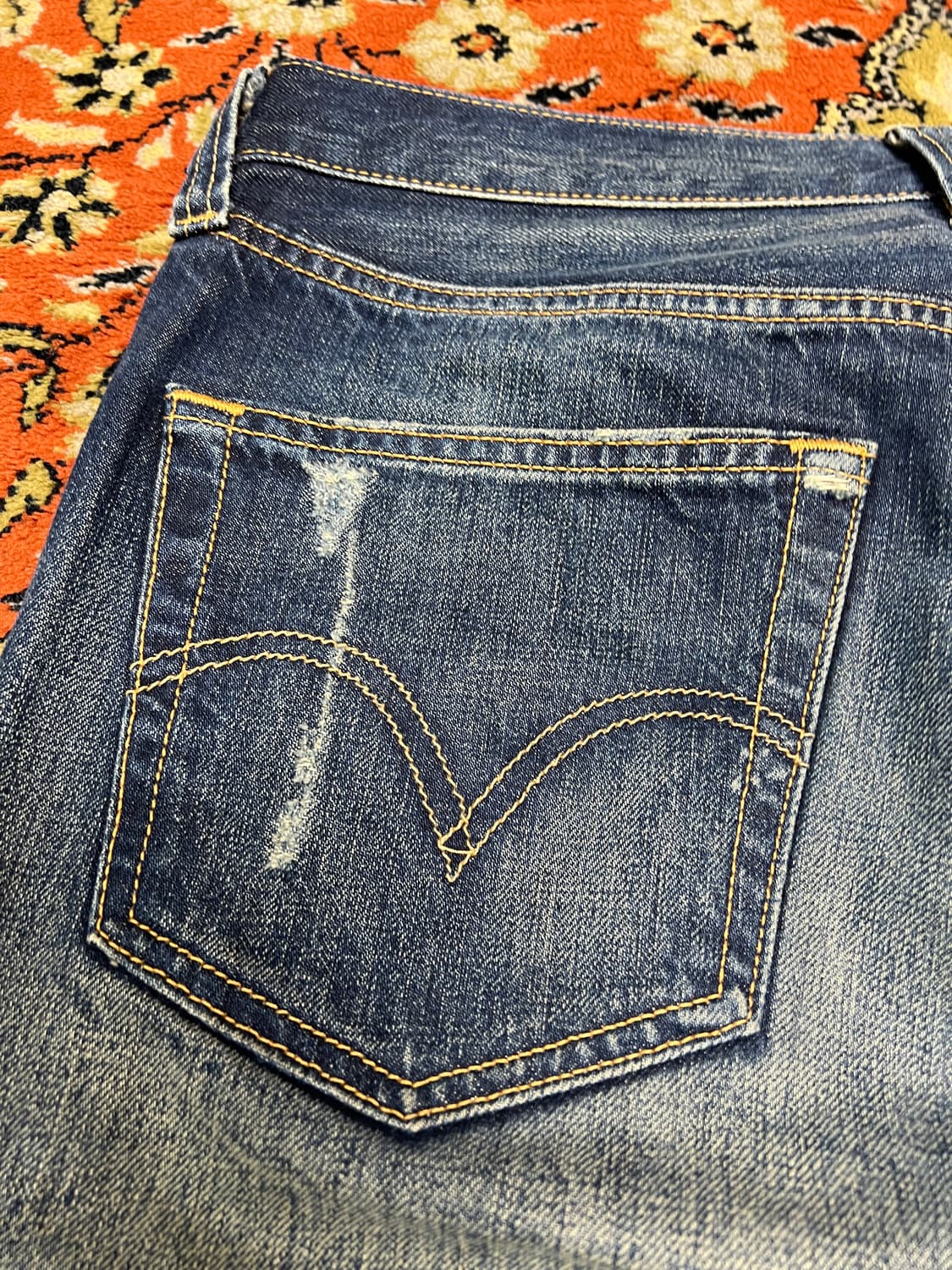 [32] 리바이스 501 빈티지 워싱 데님 팬츠 상품이미지7