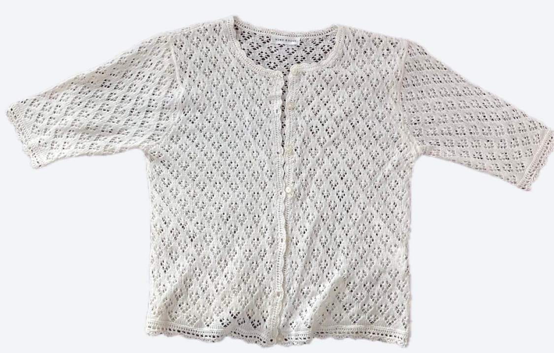 모리걸 반팔 가디건 상품이미지1