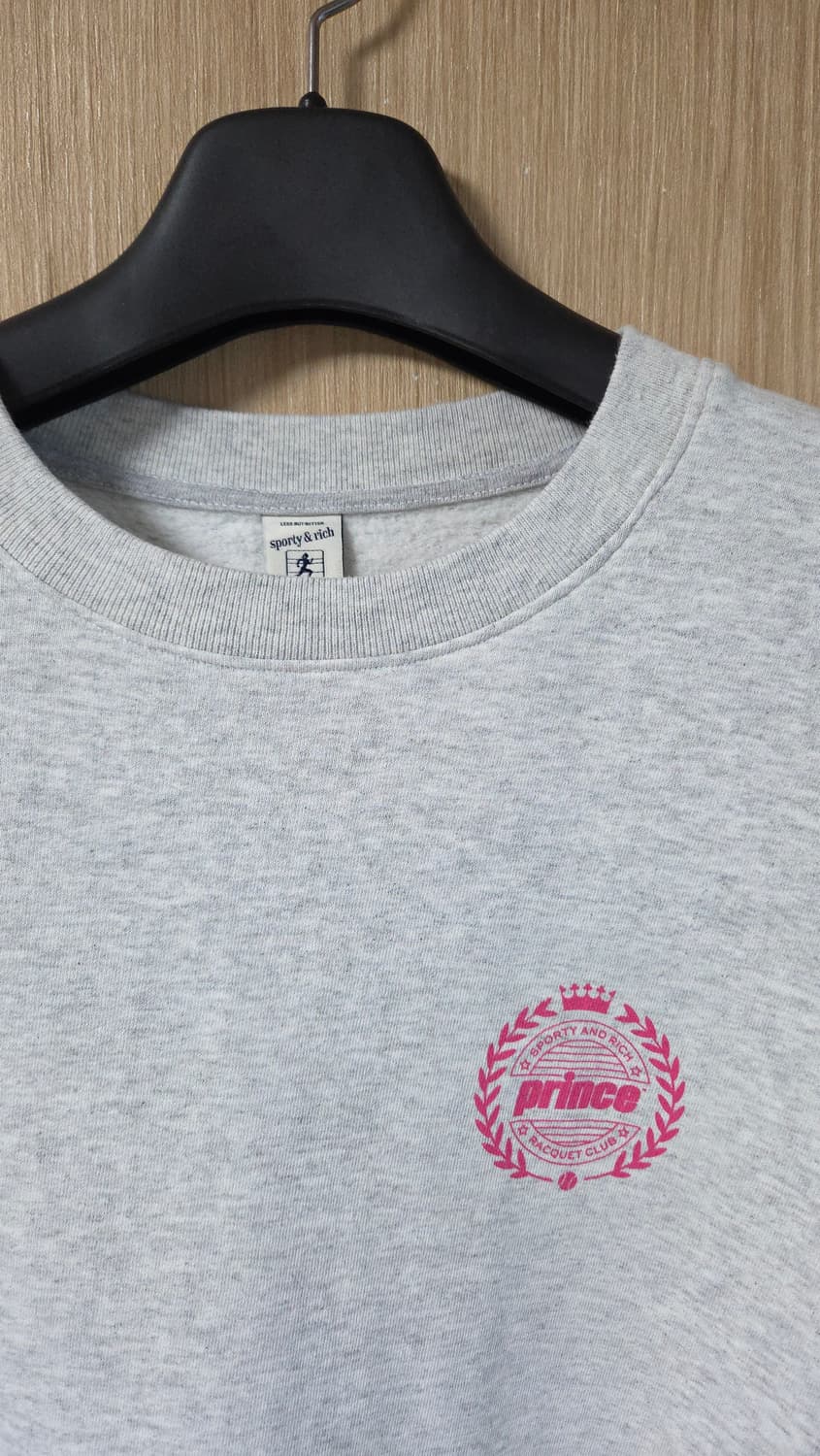 (착샷) 스포티앤리치 맨투맨 프린스 크레스트  상품이미지2