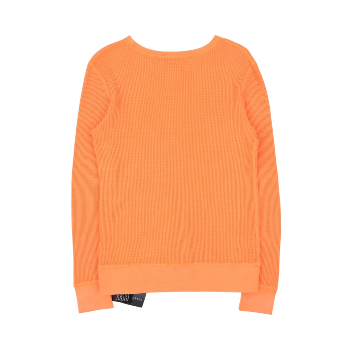 폴로 랄프로렌 오렌지 와플 롱슬리브 상품이미지5