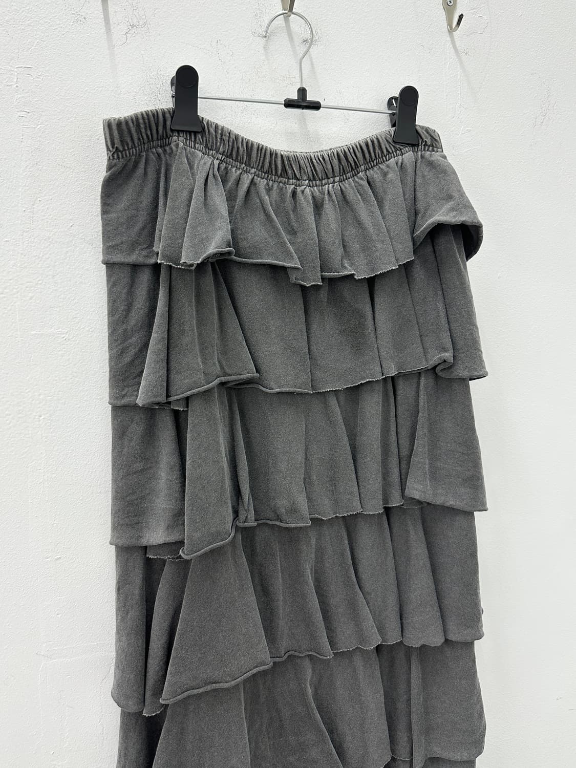 Vintage layered skirt gray 상품이미지3