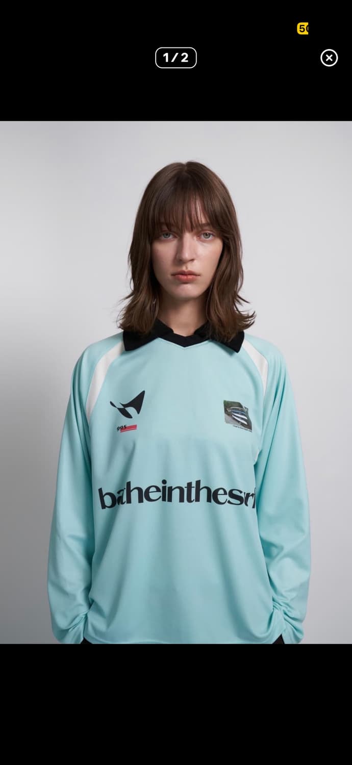 batheinthesurf 베스인더서프 사커 저지 티셔츠 상품이미지1