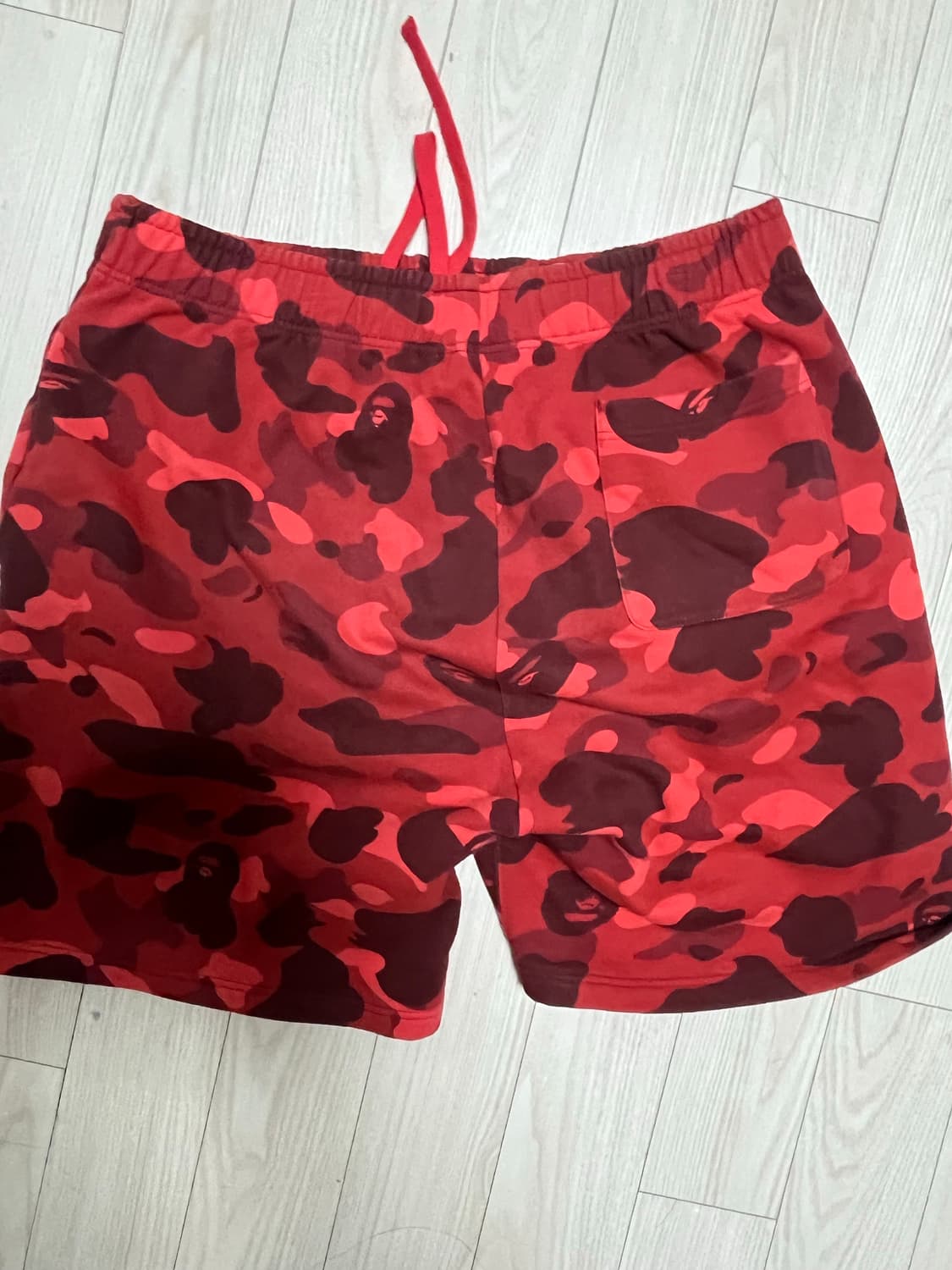 베이프 카모 샤크 쇼츠 반바지 상품이미지2