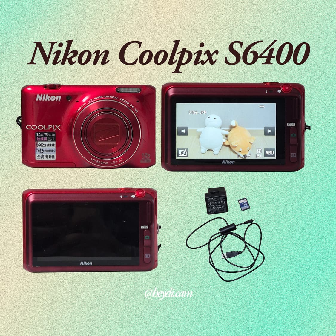 Nikon Coolpix S6400 니콘 쿨픽스S6400 상품이미지3