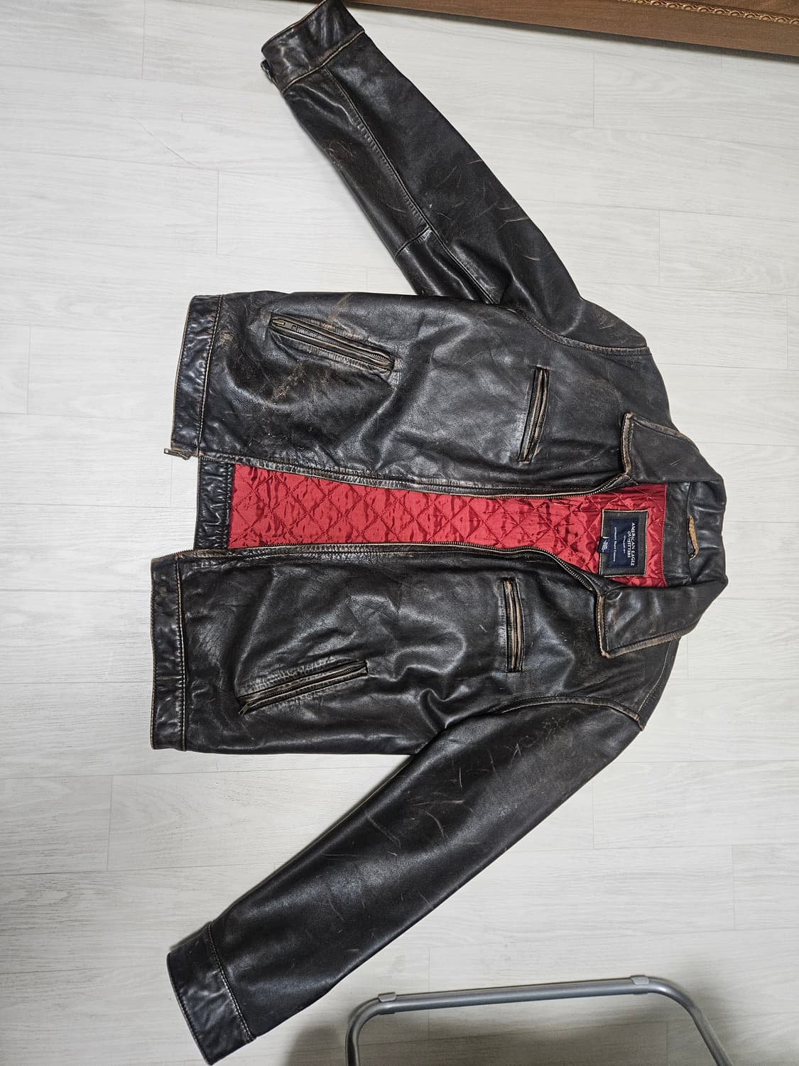 아메리칸이글 소가죽 자켓(M/M사이즈, 105) 상품이미지1