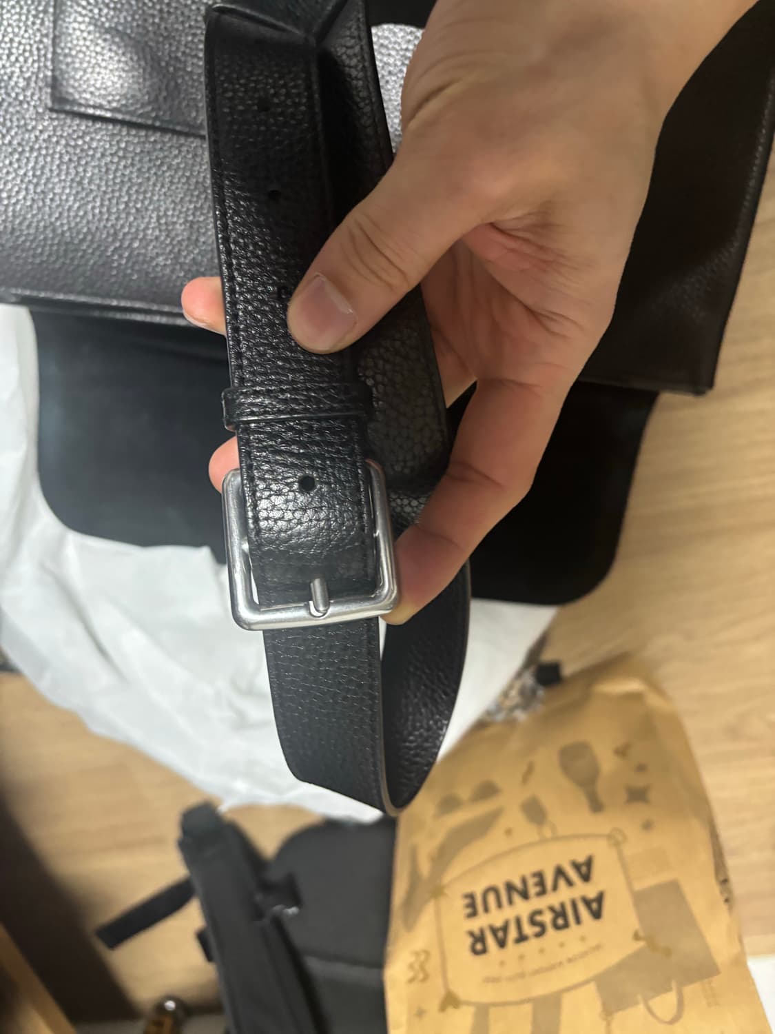 멀버리 레더 브리프케이스 상품이미지5