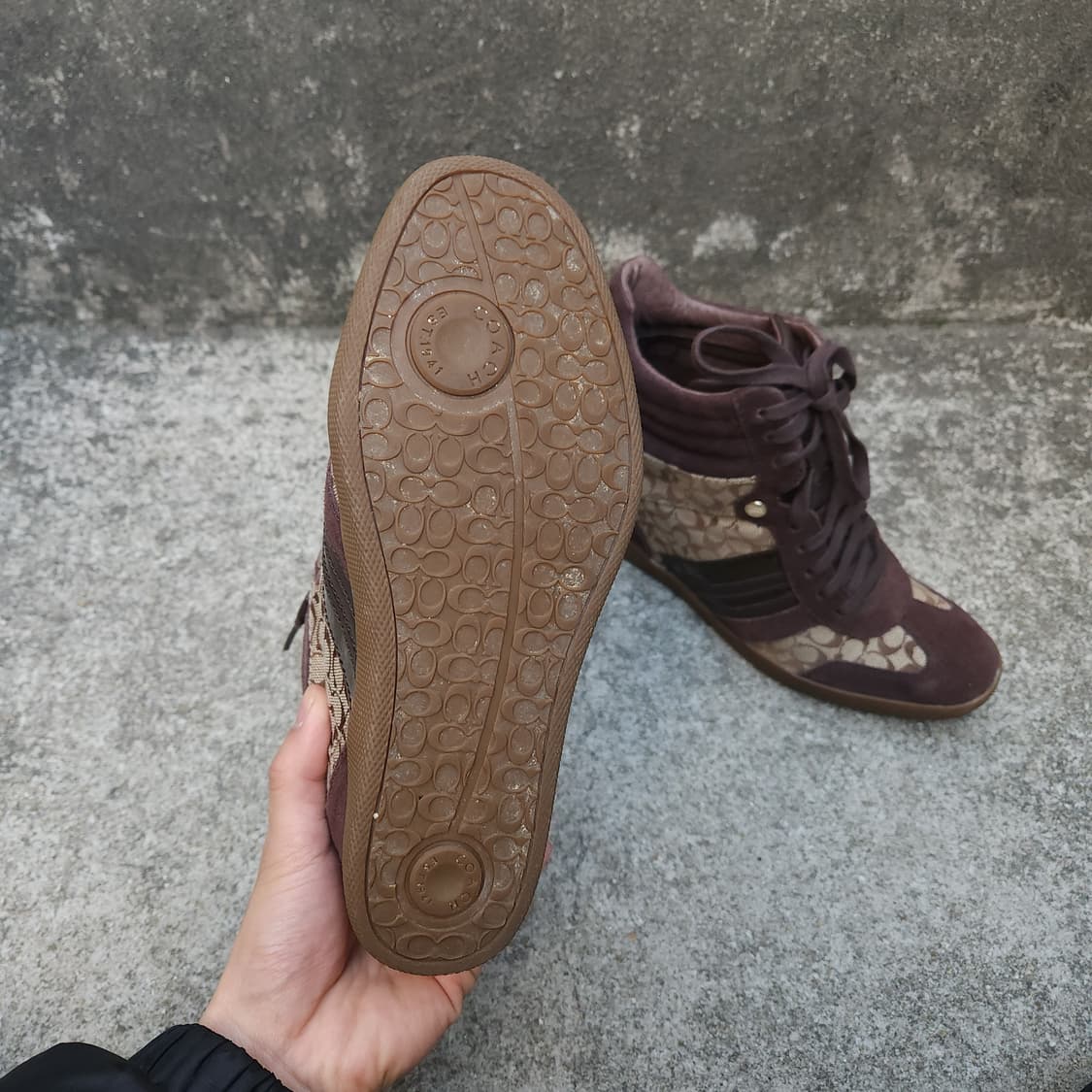 [240] Coach Vitage 힐 스니커즈 (235추천) 상품이미지7