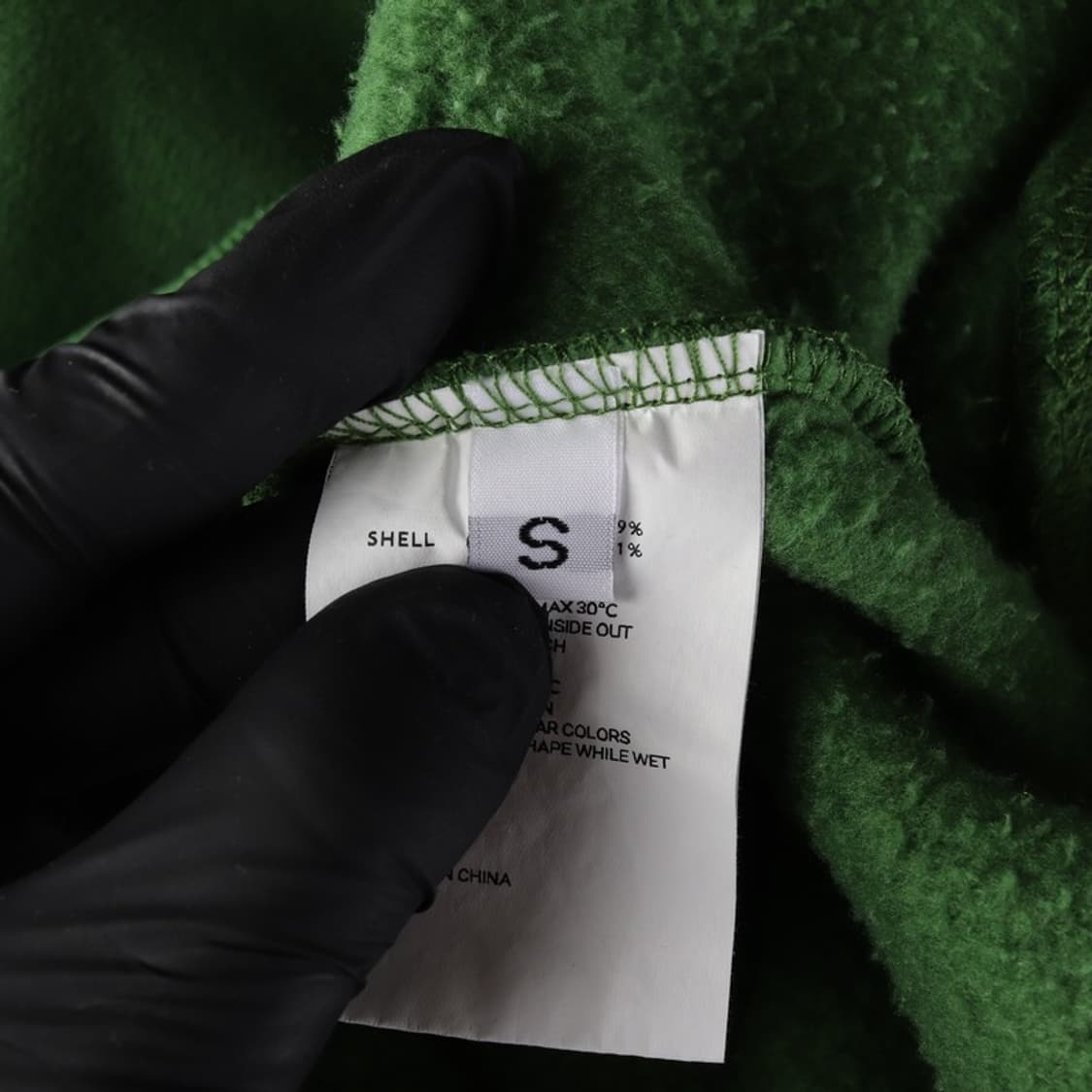 감마갤러리 그린 넥 스냅 기모 후드티 S 상품이미지6