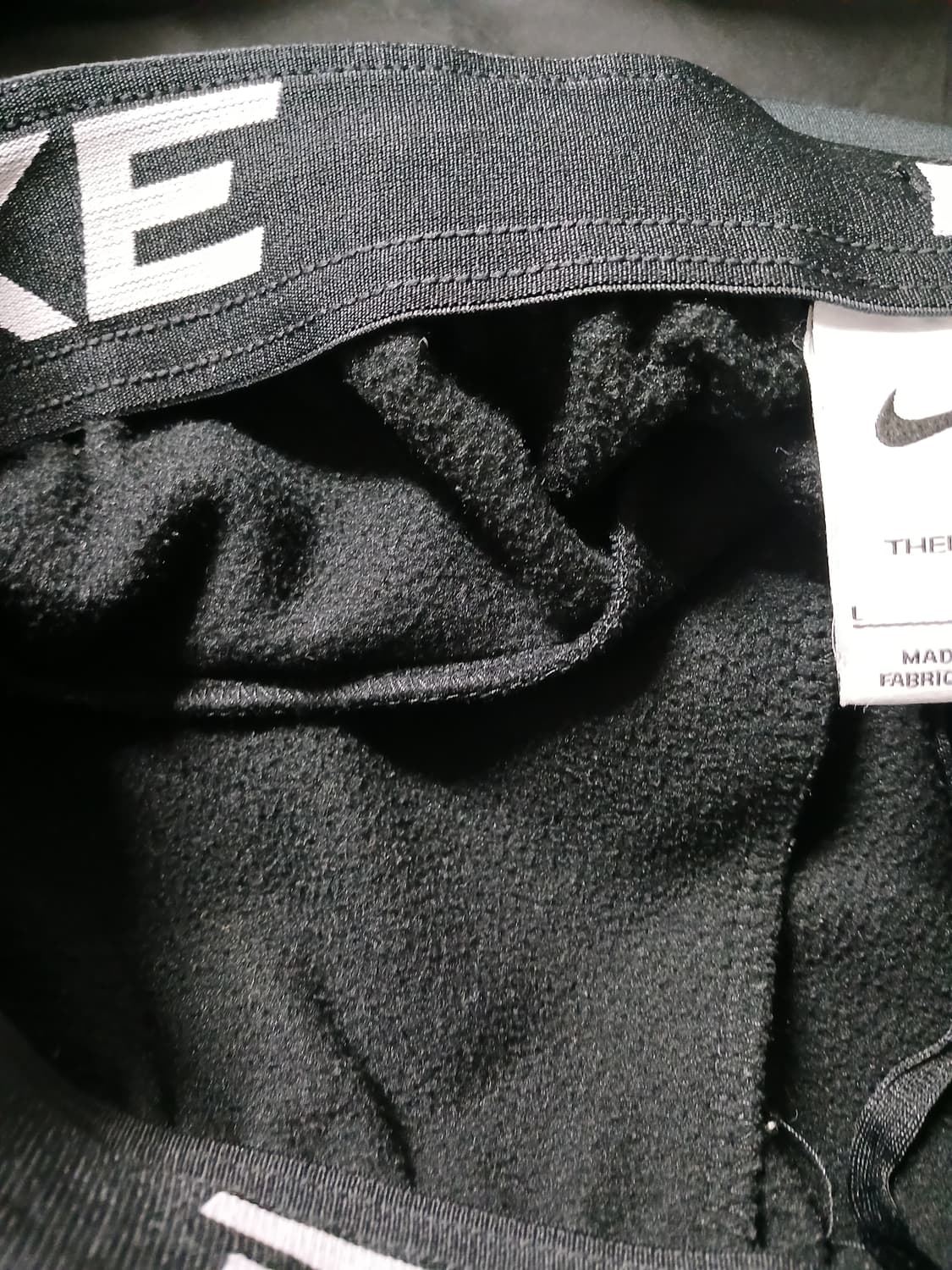 (L,85,33-34)나이키 피트니스 팬츠 써마핏 기모안감 상품이미지7