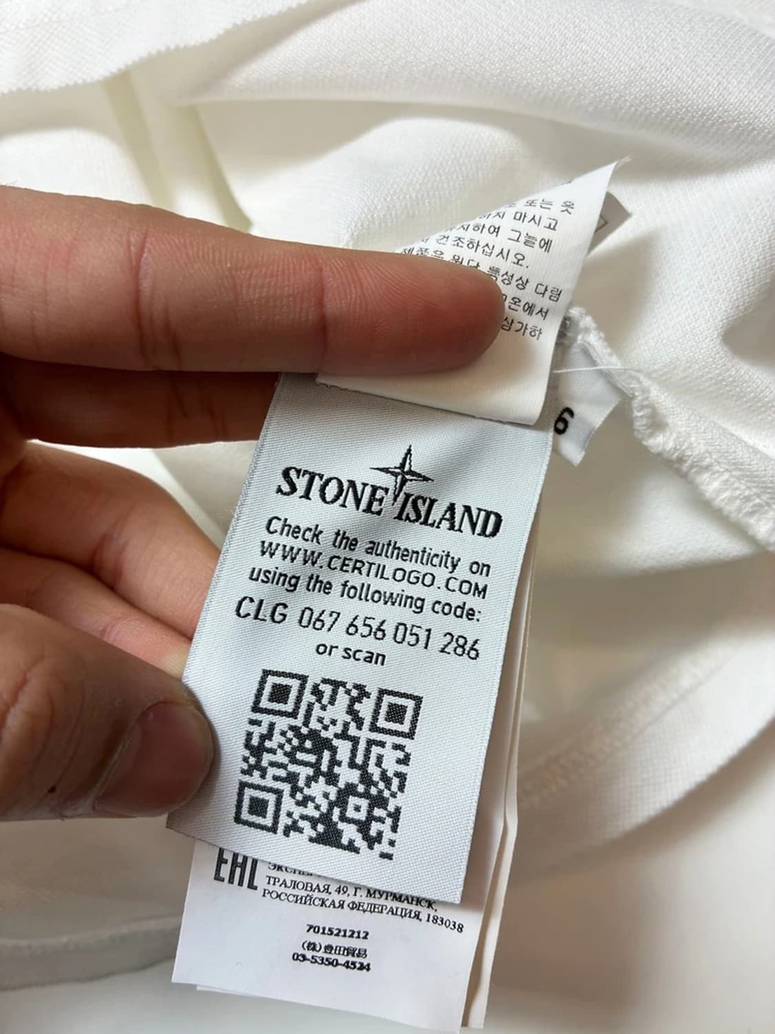 스톤아일랜드 코튼 저지 가먼트 다이드 반팔 티셔츠 PN9107 상품이미지9