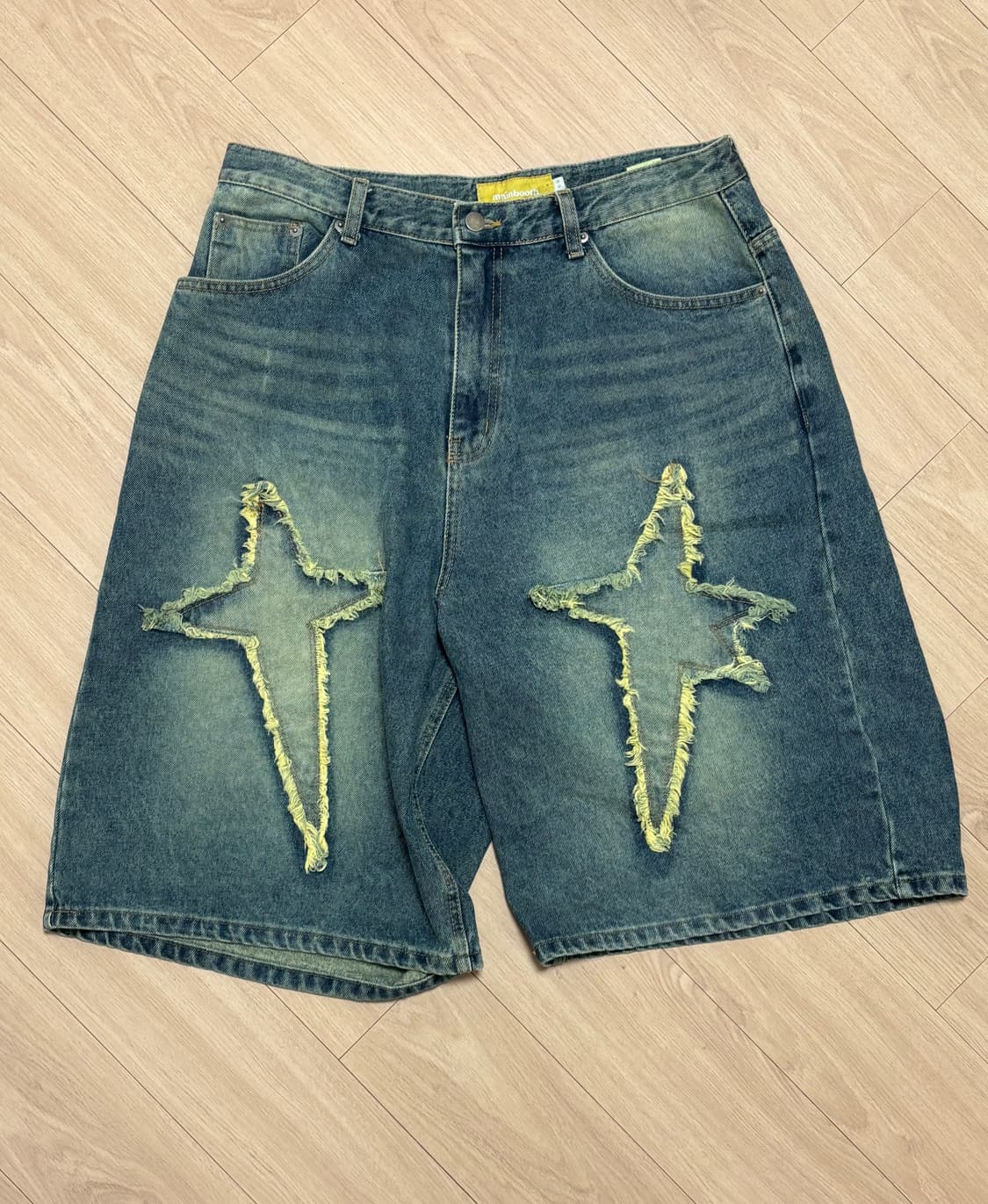 Spark Denim Shorts(BLUE) 상품이미지1