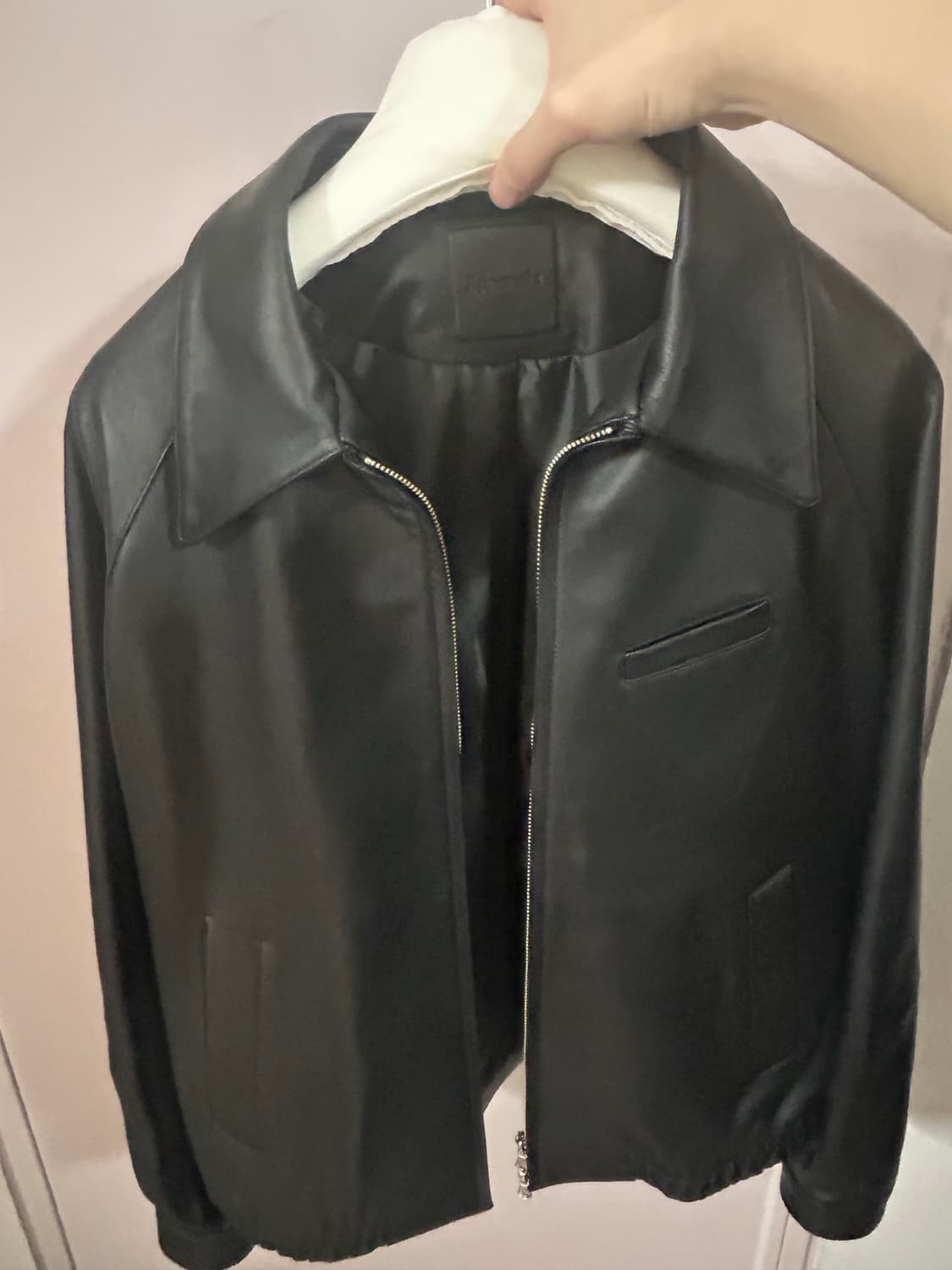 Appendix leather blouson balck 상품이미지3