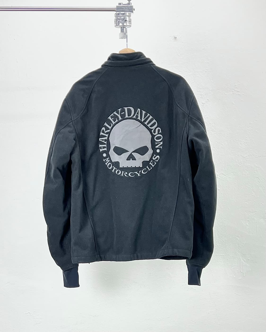 할리 데이비슨 크로스 로드 2 스컬 기어 후디 플리스 자켓 상품이미지7