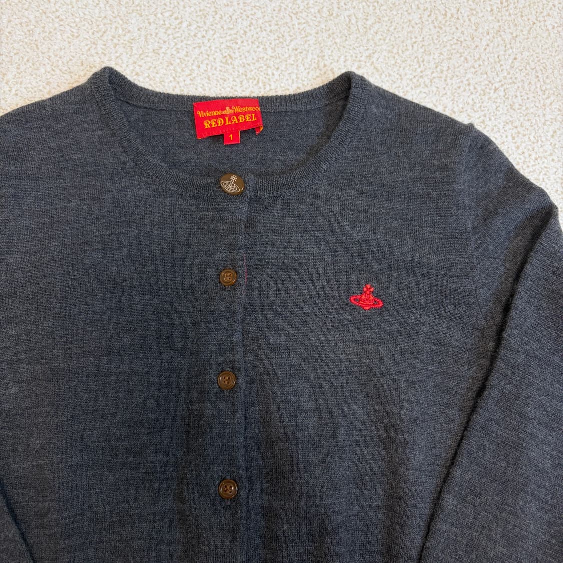 비비안웨스트우드 레드라벨 울 가디건 상품이미지7