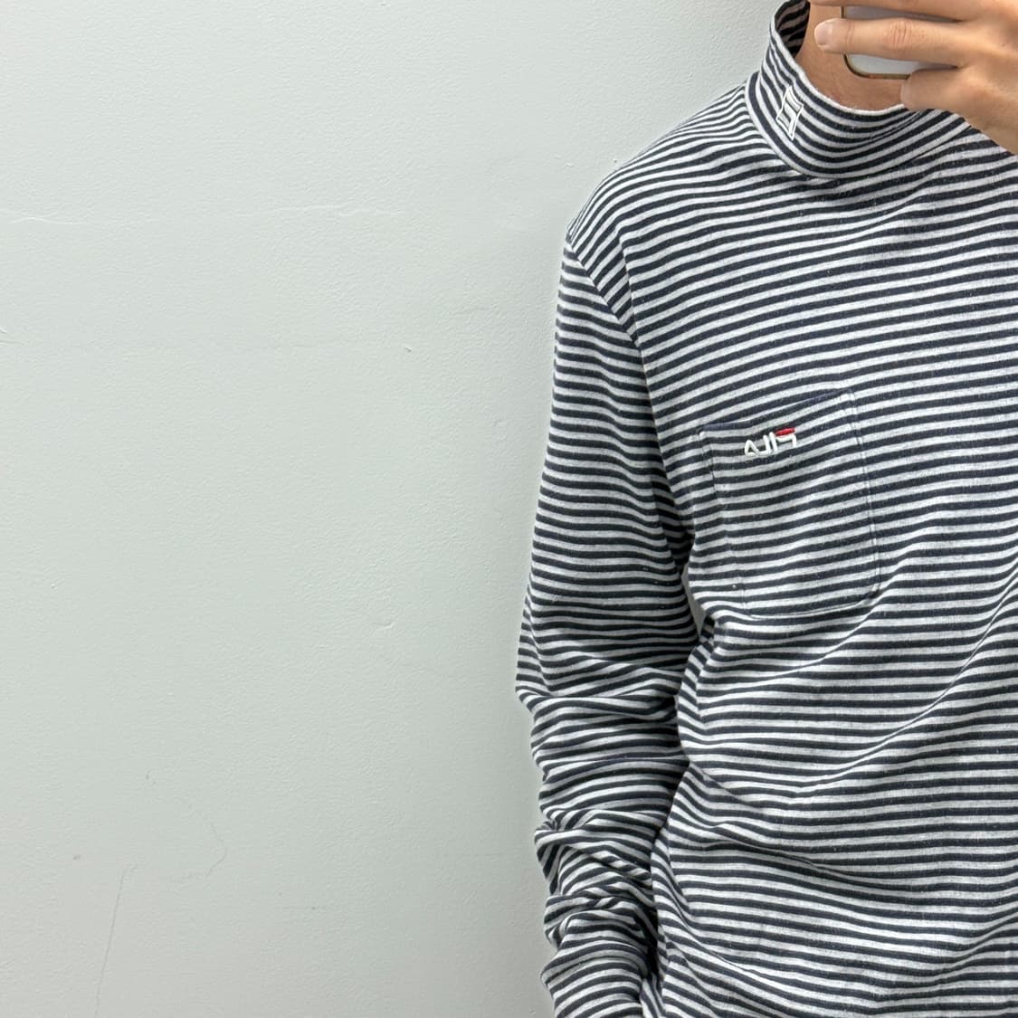 빈티지 휠라 남성 목폴라 상품이미지3