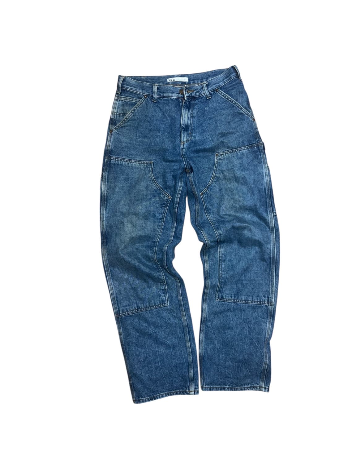 자라 더블니 카펜터 데님 상품이미지2