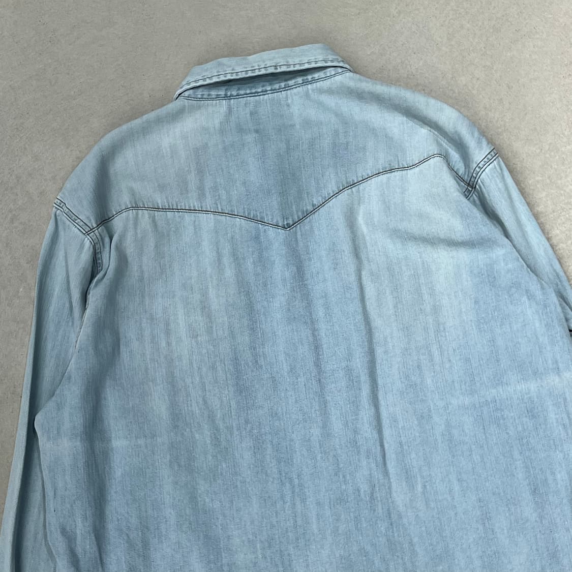 랭글러 워크 데님셔츠 s09043 상품이미지4