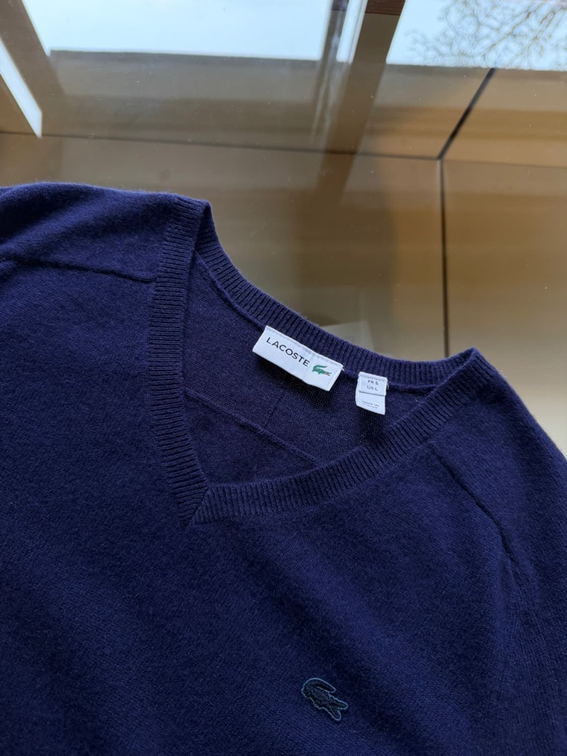 라코스테 브이넥 니트 105 상품이미지7