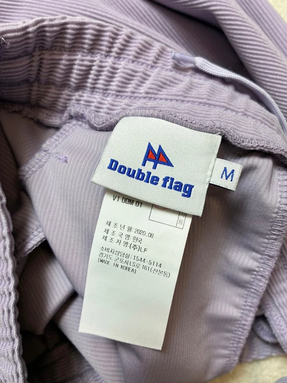 더블플래그 골프 우먼스 코듀로이 셋업 PN8067 상품이미지9