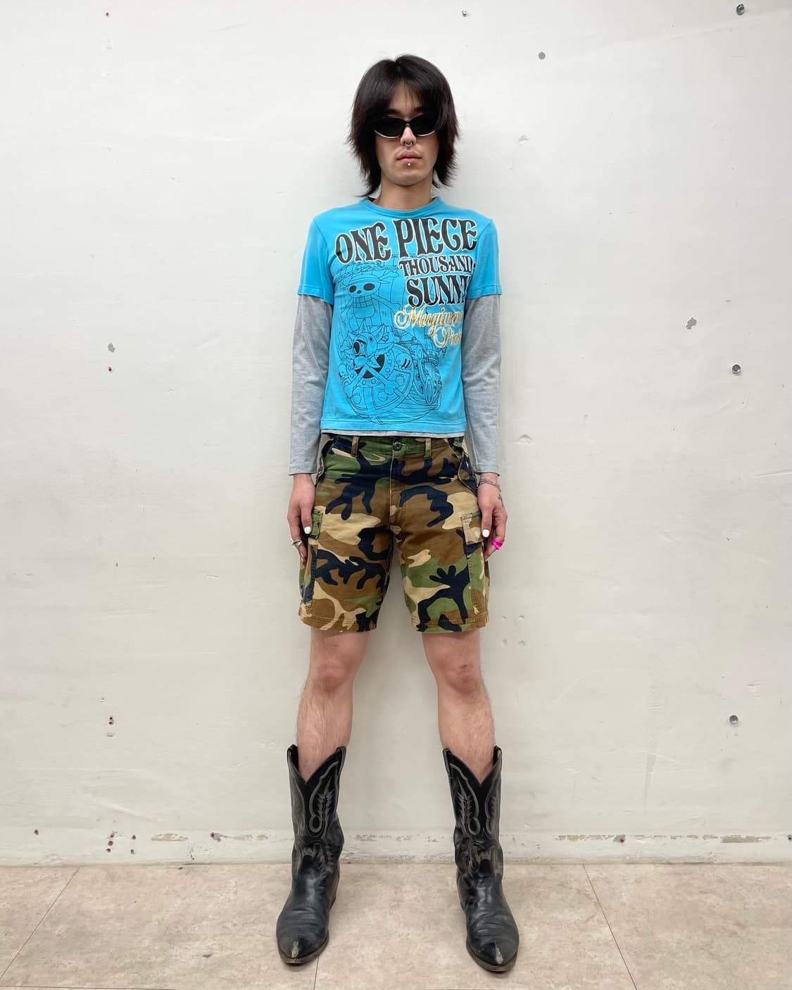 One-Piece Skeleton Blue Long Sleeve  상품이미지5