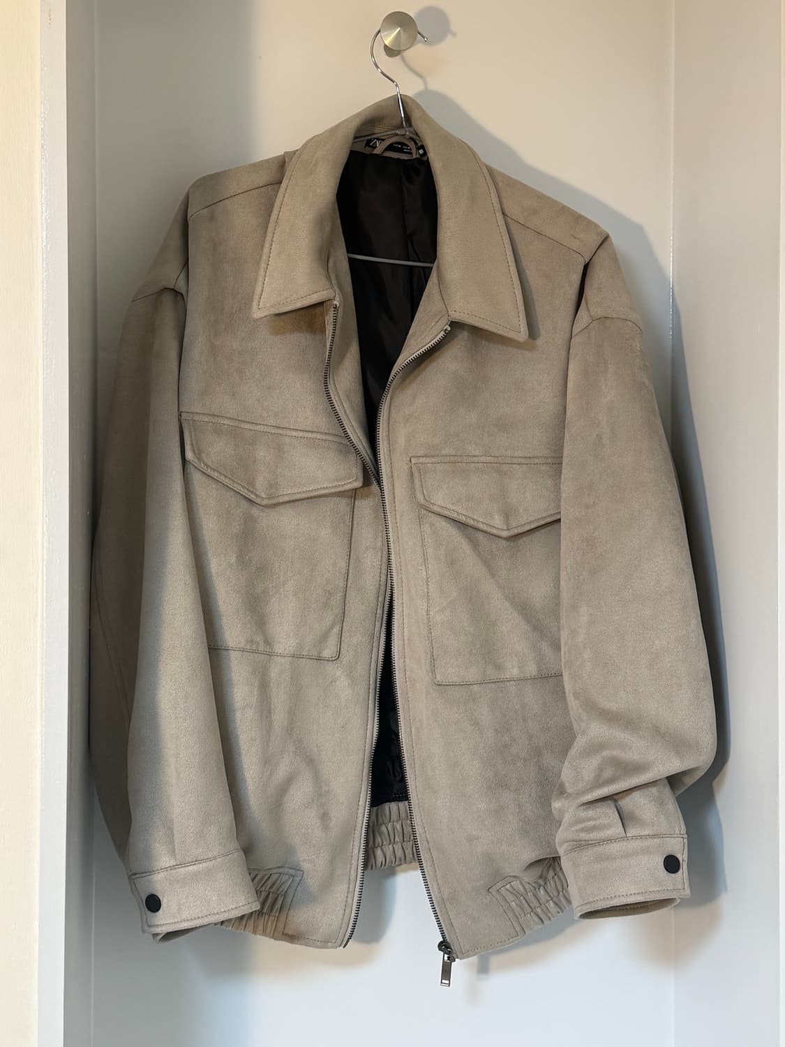 자라 스웨이드 자켓 상품이미지1