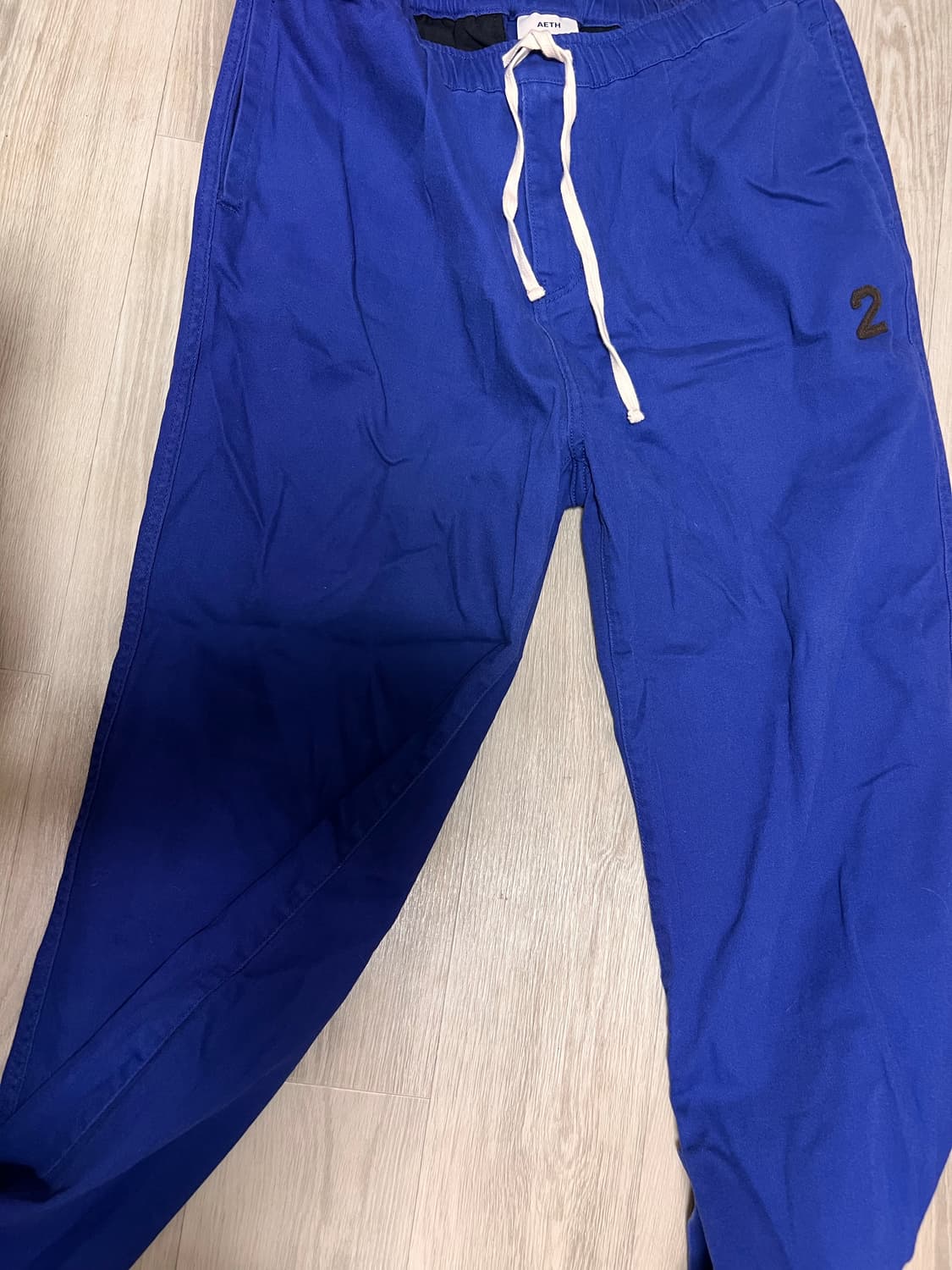 Aeth 애쓰 블루 팬츠 사이즈 2 상품이미지3