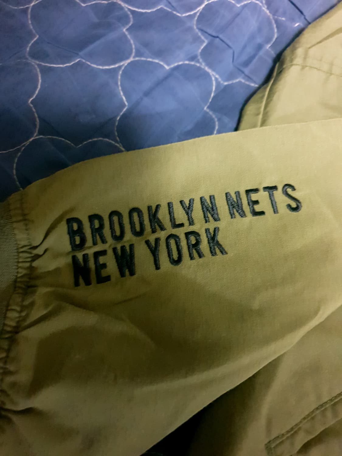 NBA 브루클린 네츠 항공점퍼 카키 (L) 상품이미지2