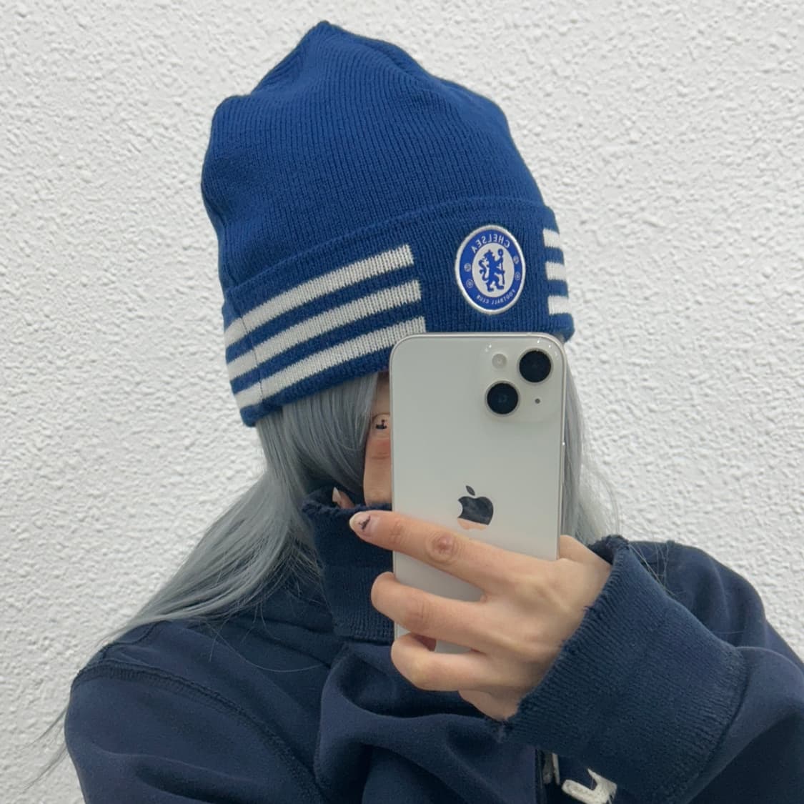 아디다스 첼시 단가라 블루 비니 상품이미지2